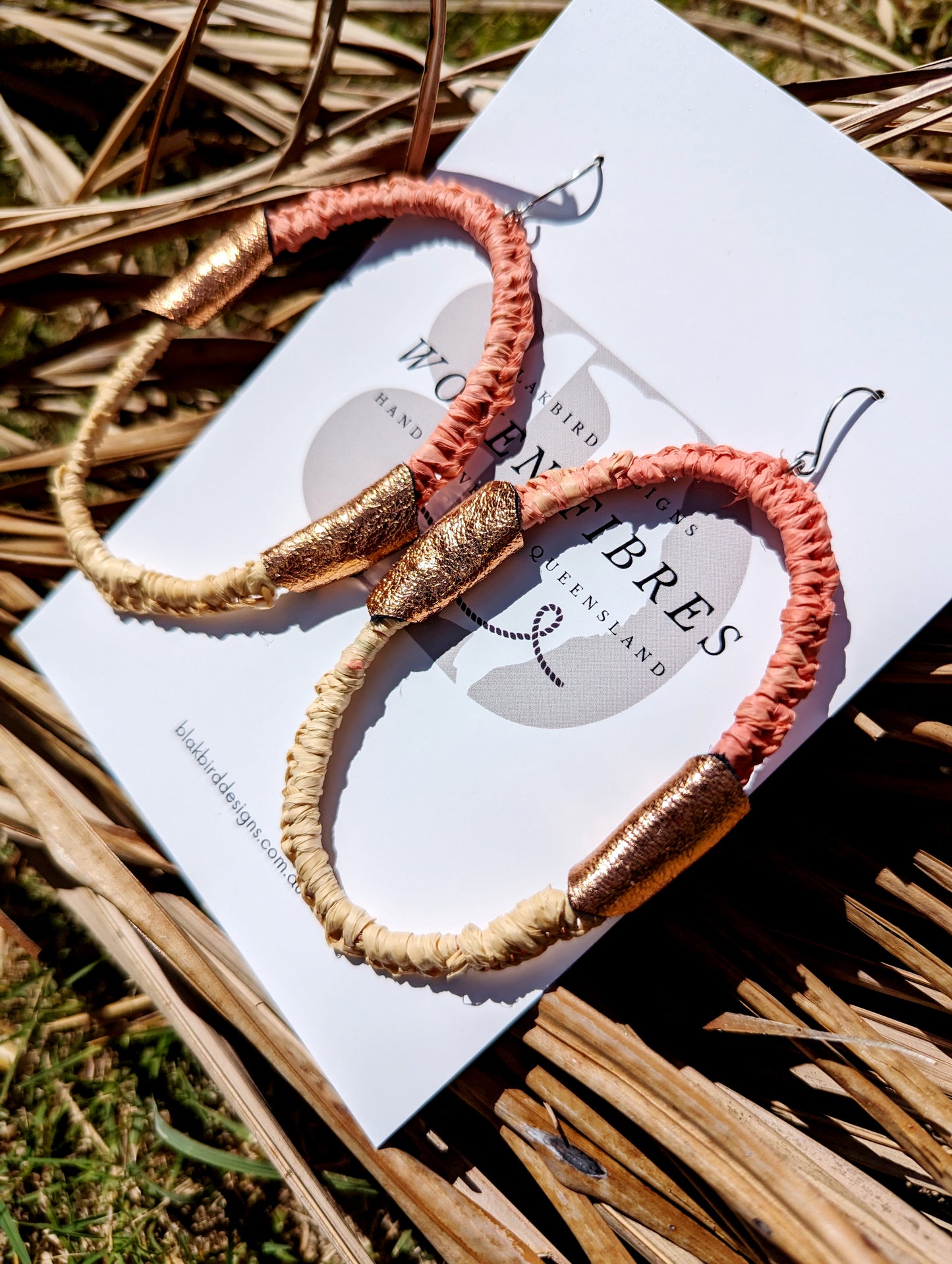 Woven Fibres - Peach