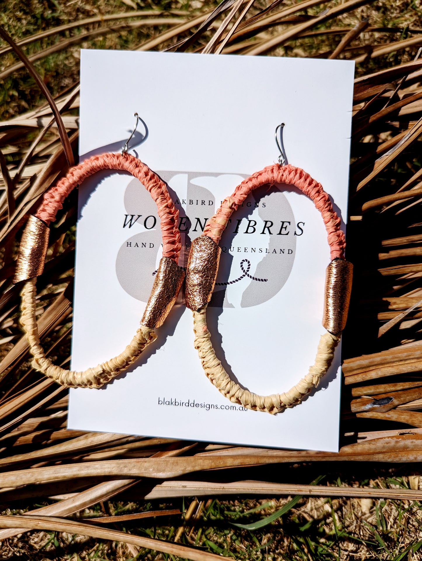 Woven Fibres - Peach