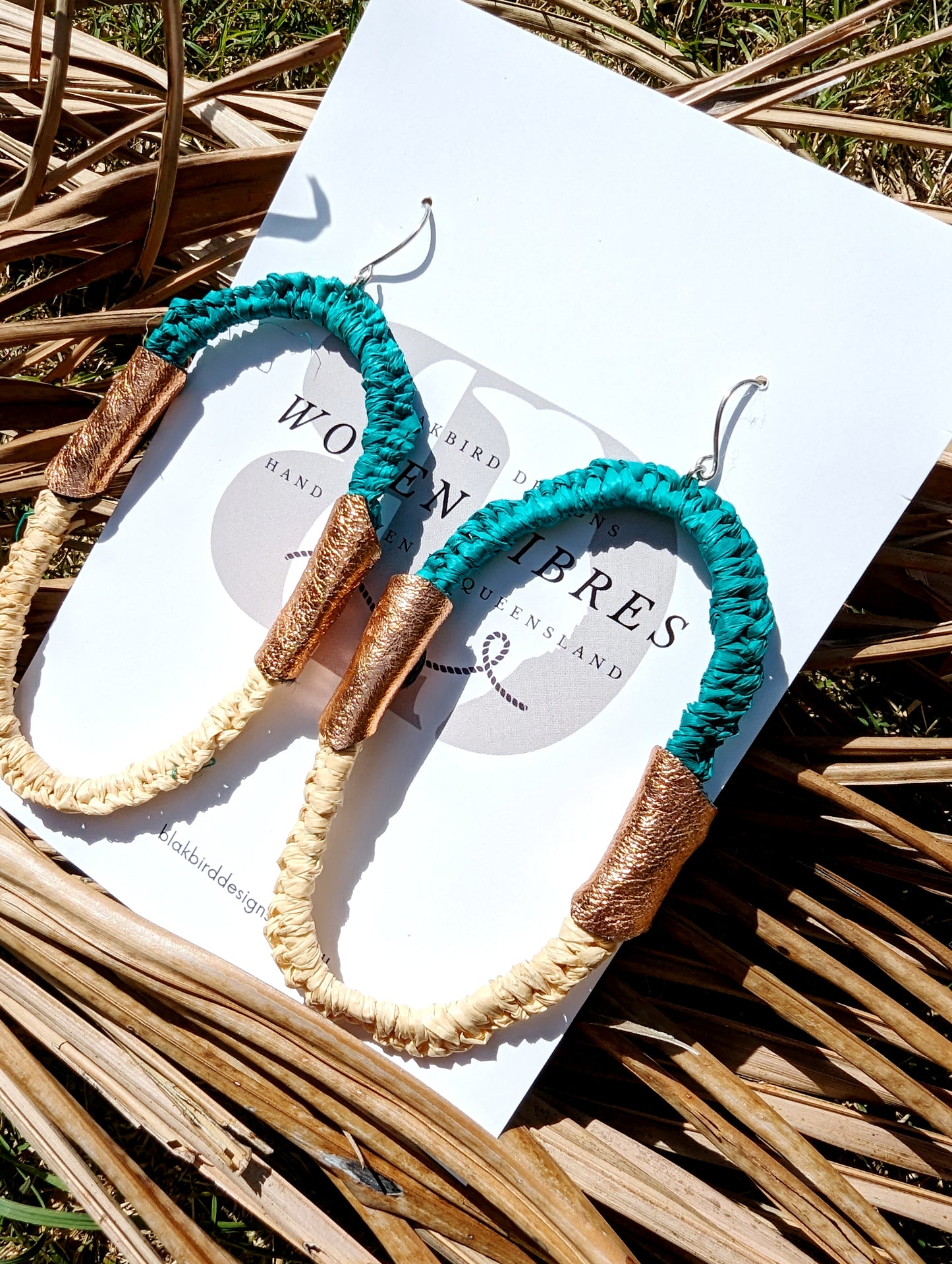 Woven Fibres - Turquoise