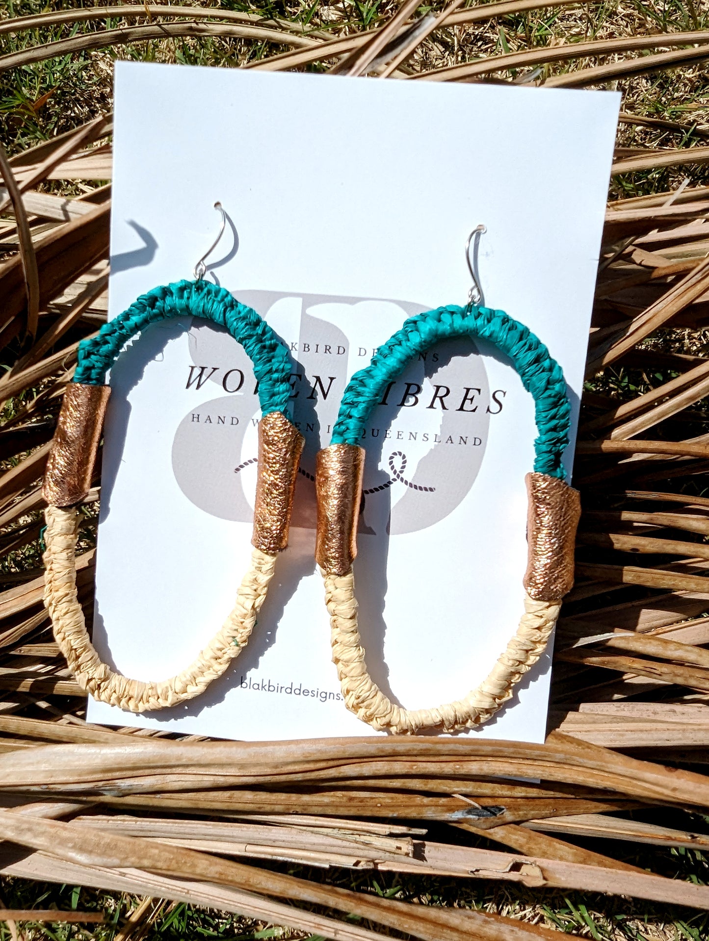 Woven Fibres - Turquoise