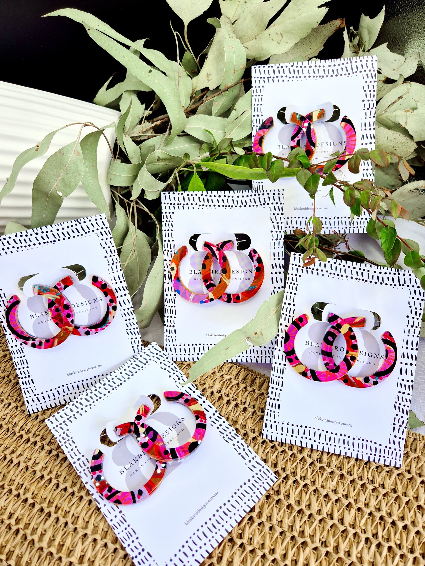 Dual Artwork Hoops
