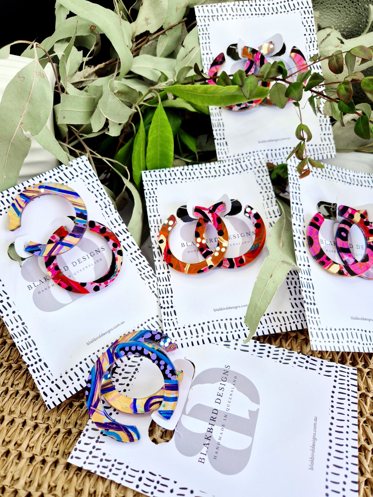 Dual Artwork Hoops