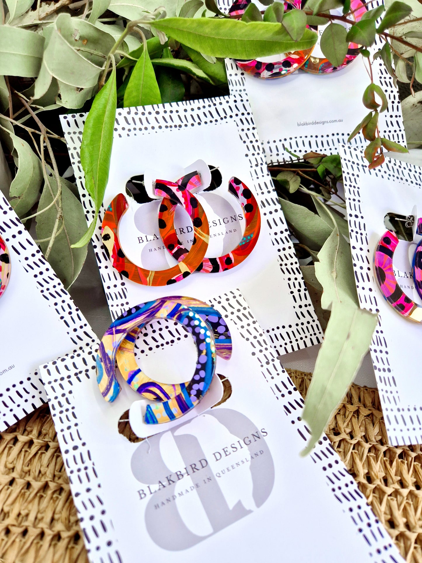Dual Artwork Hoops