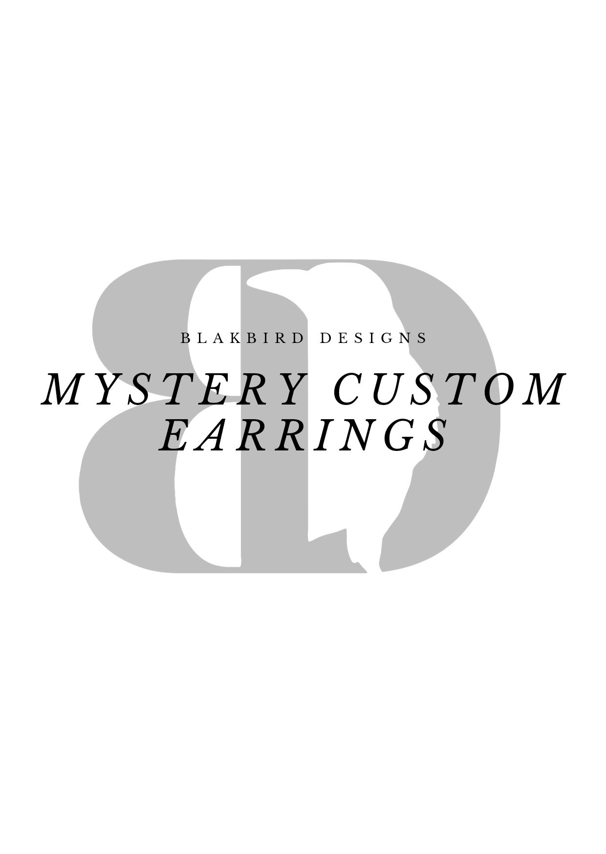 Mystery Custom designed Earrings