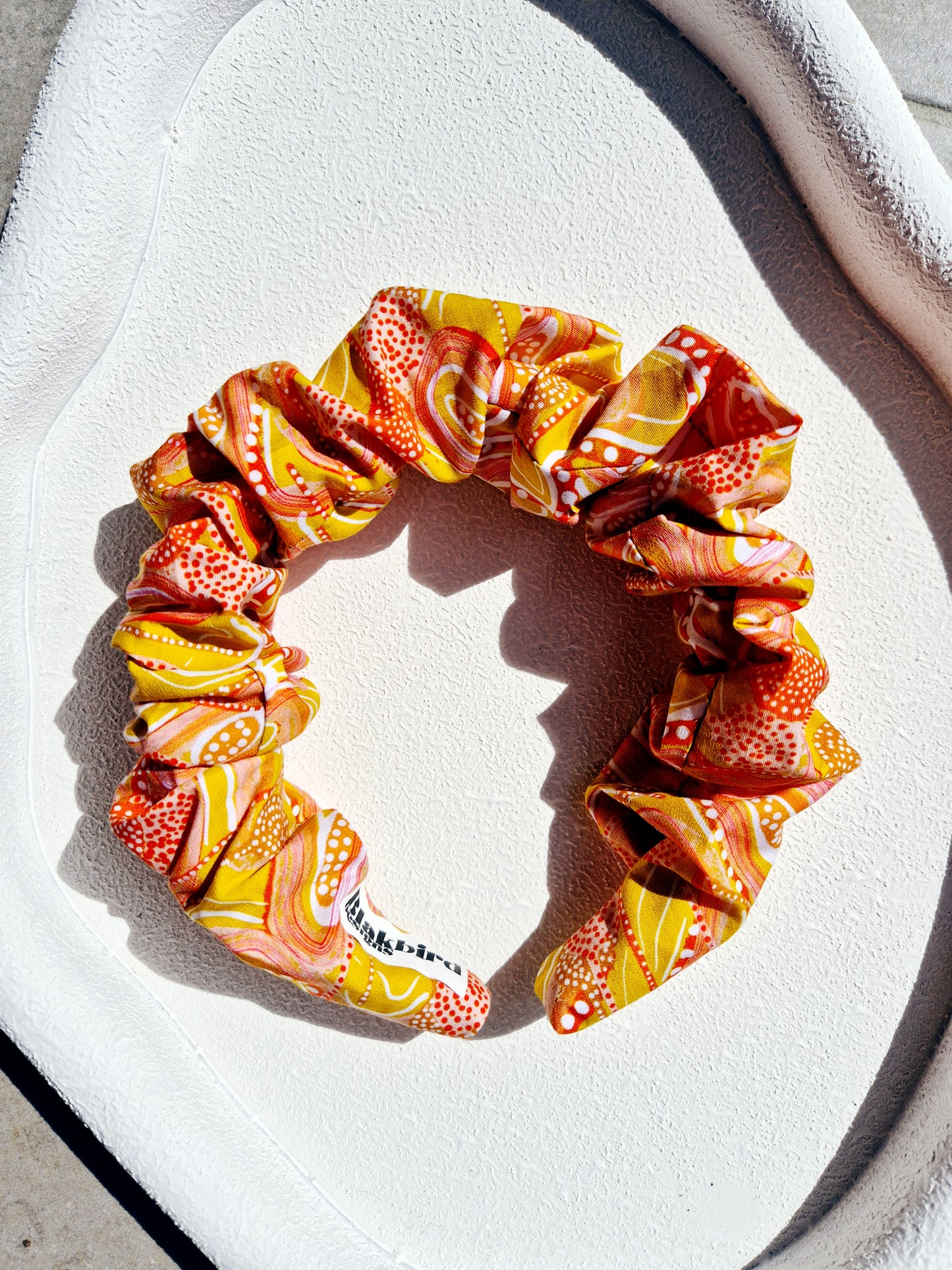 Banskia Mustard Yellow Headband