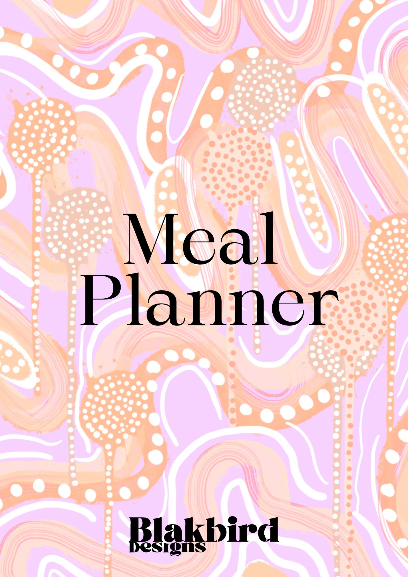 Digital Download - Banksia - Meal planner