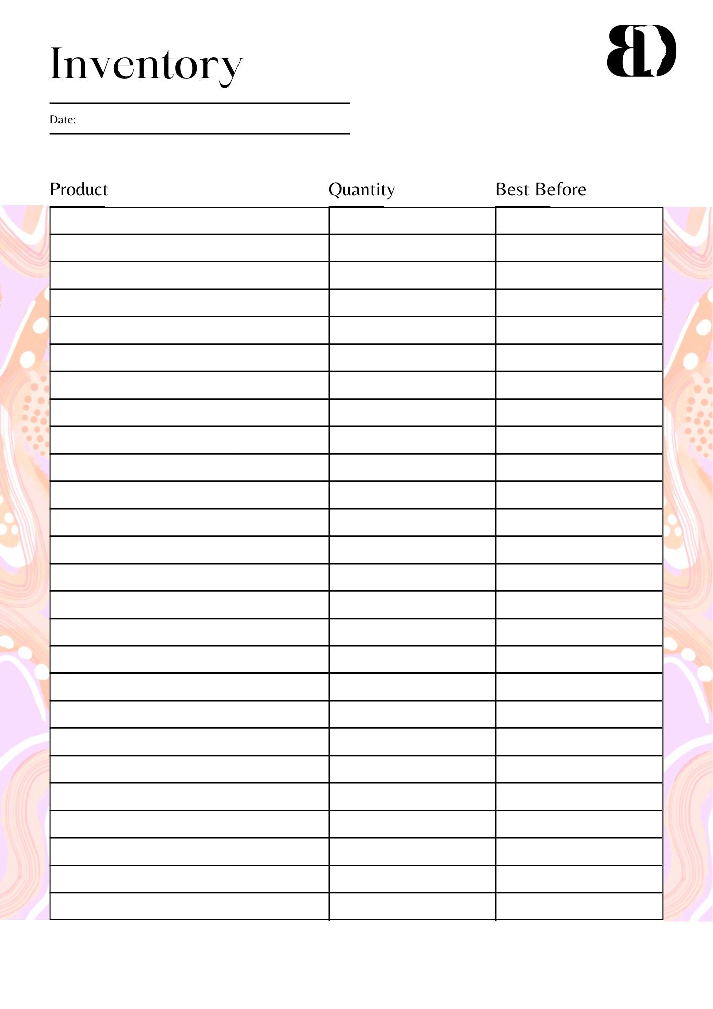 Digital Download - Banksia - Meal planner