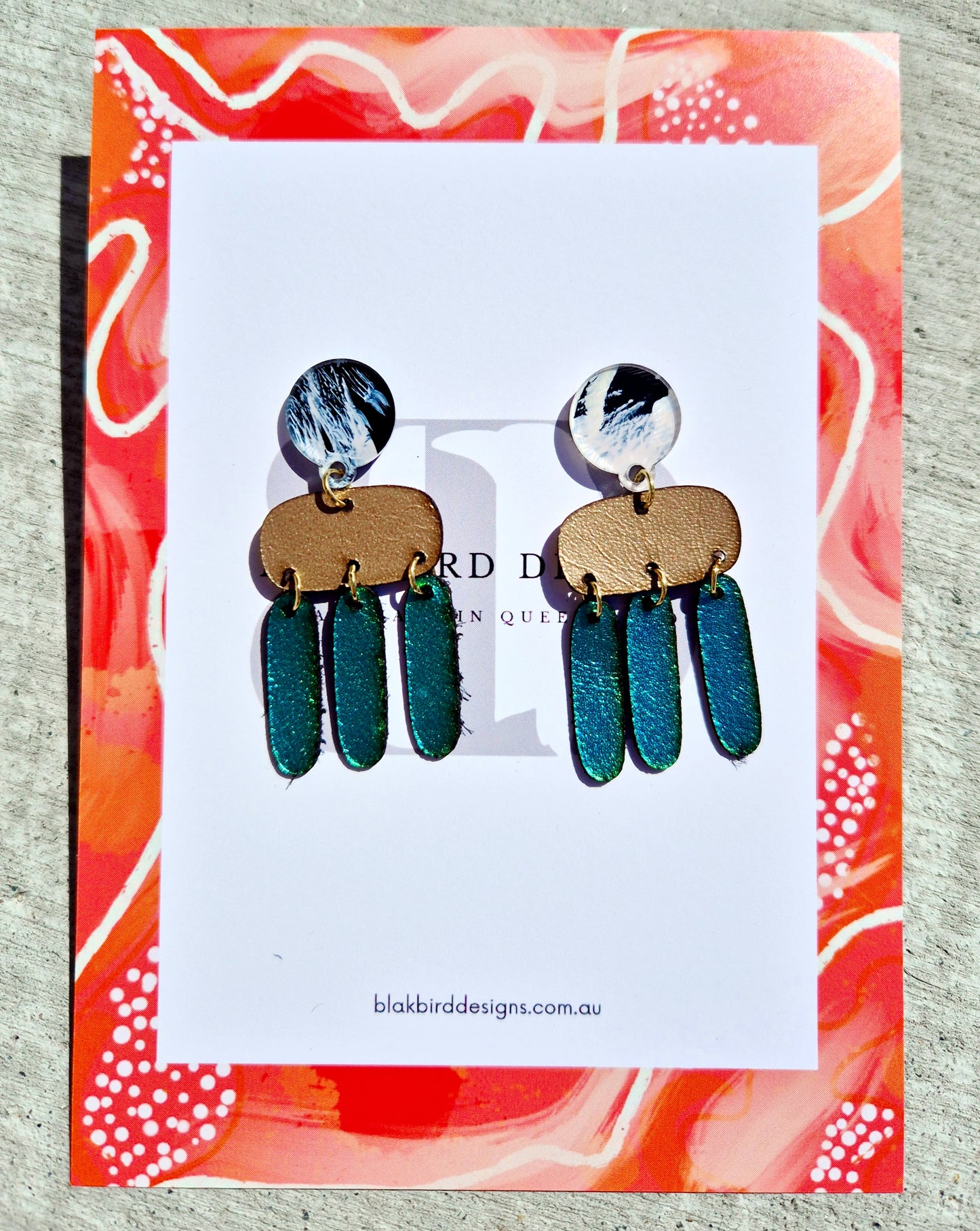 Tidal Ground — Stacked Earrings