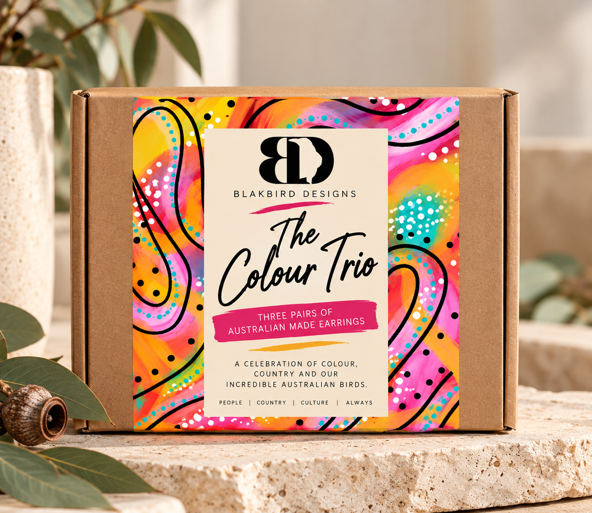 12 Australian Birds of Christmas — Curated Bird Trios - Pre-order