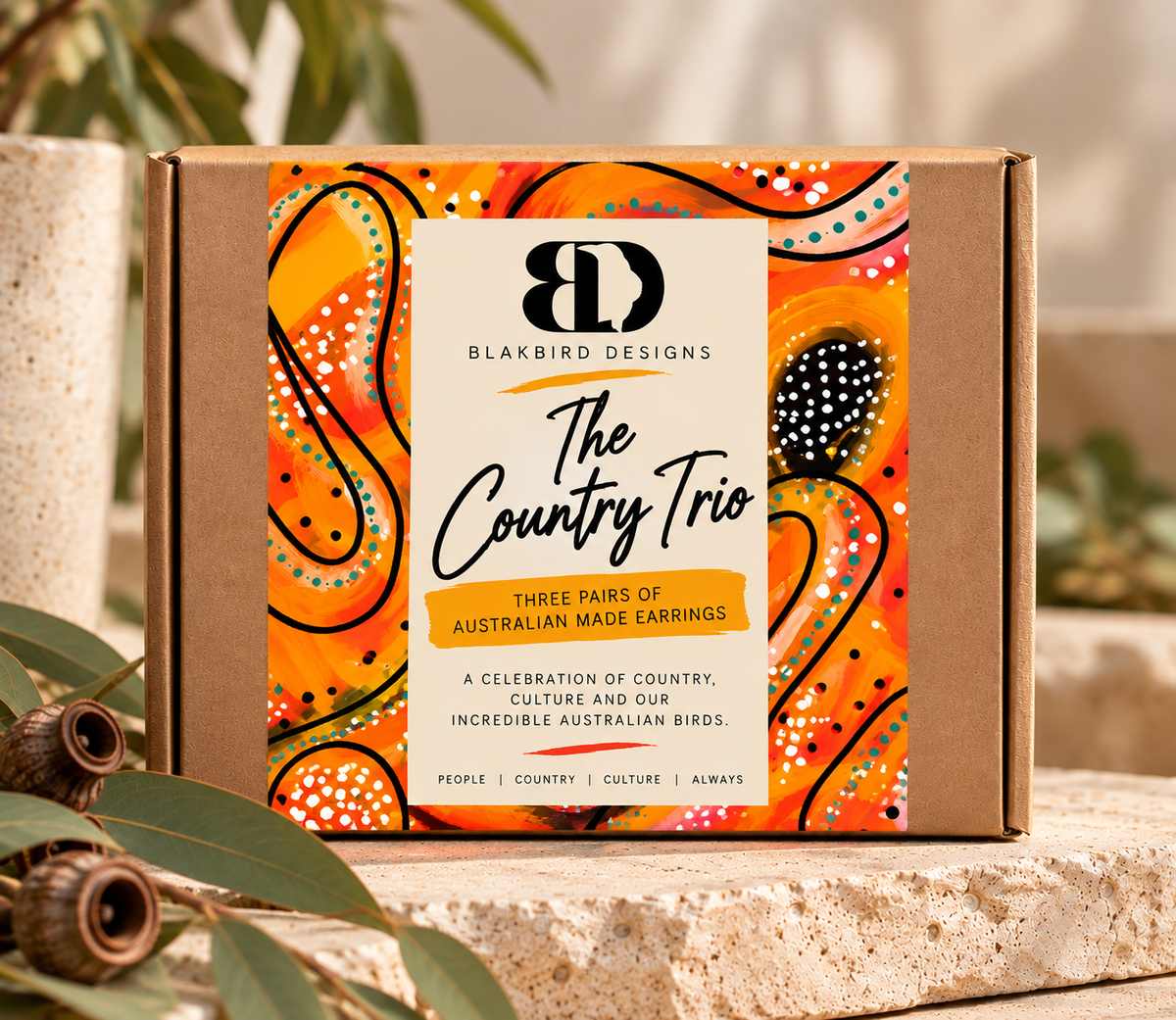 12 Australian Birds of Christmas — Curated Bird Trios - Pre-order