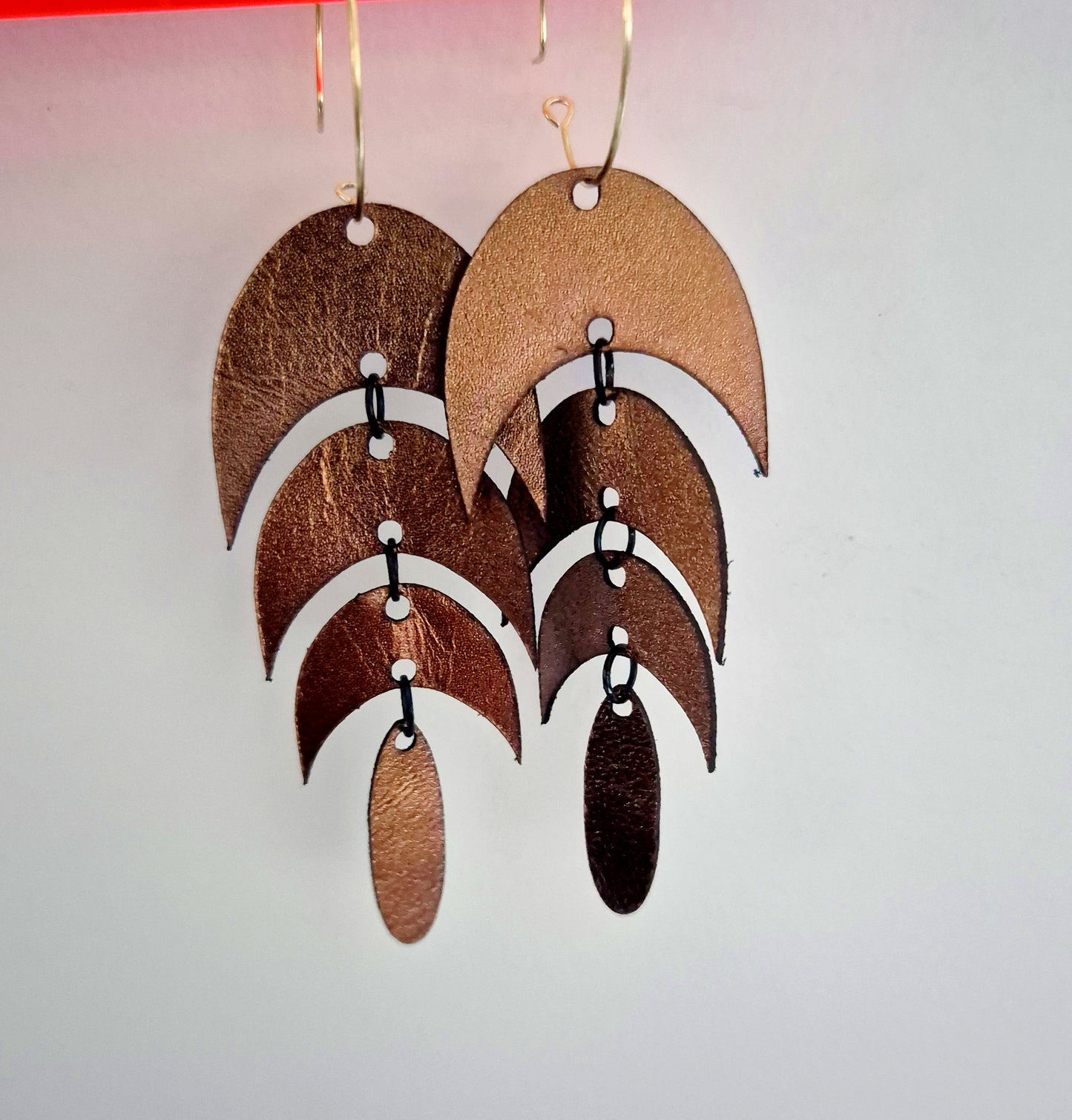 Leather drops
