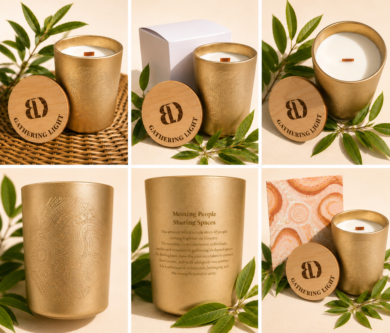 Gathering Light - Candle