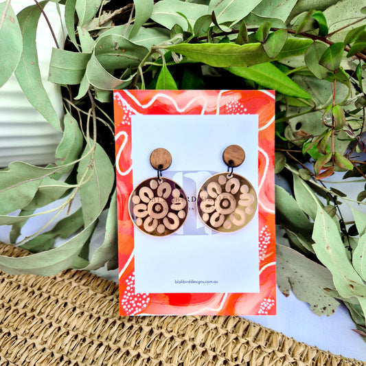 Meeting Place Earrings - Rose Gold