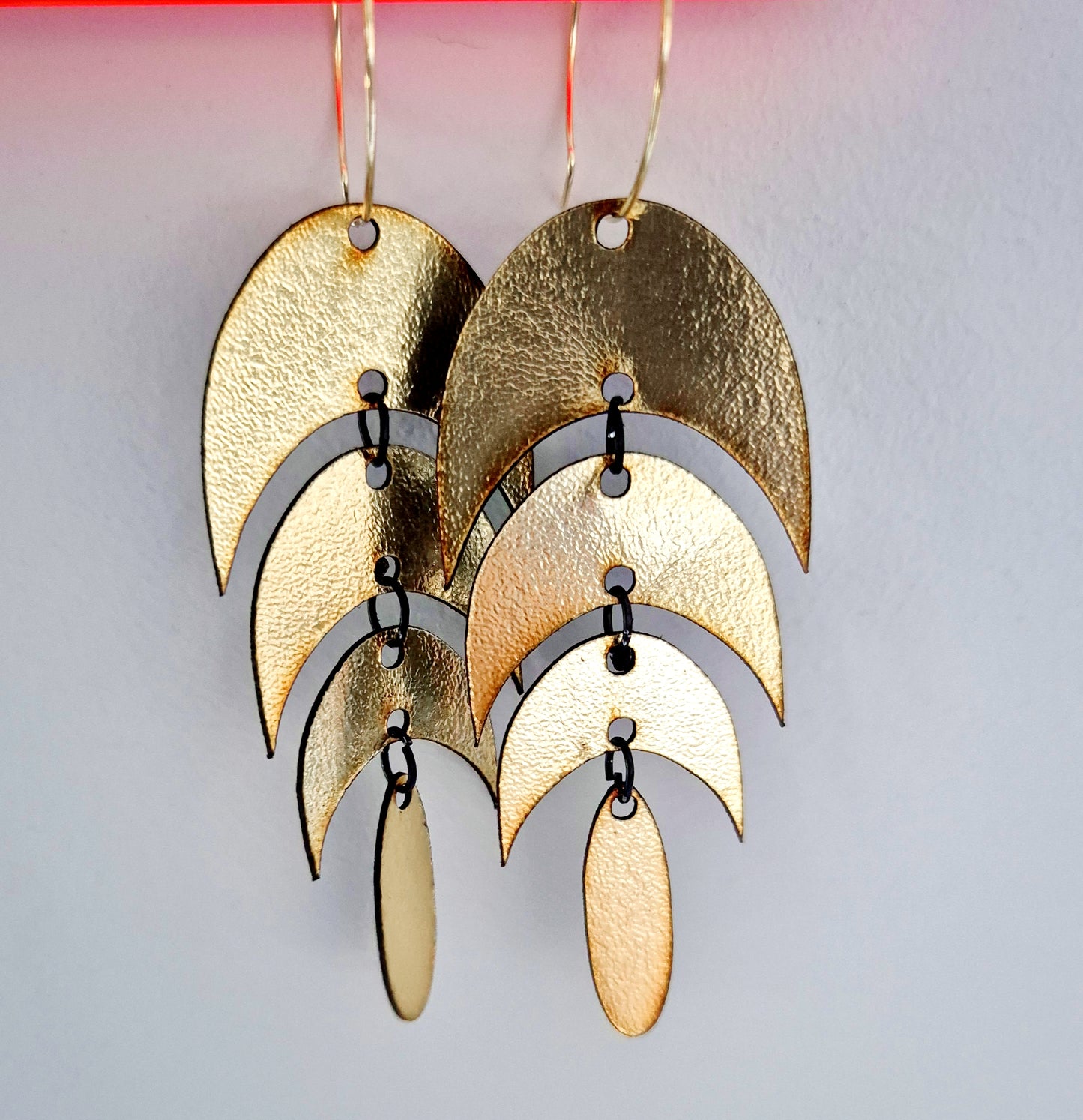 Leather drops