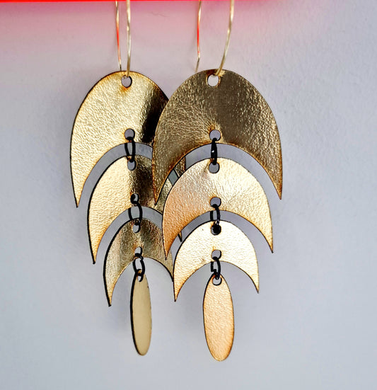 Leather drops