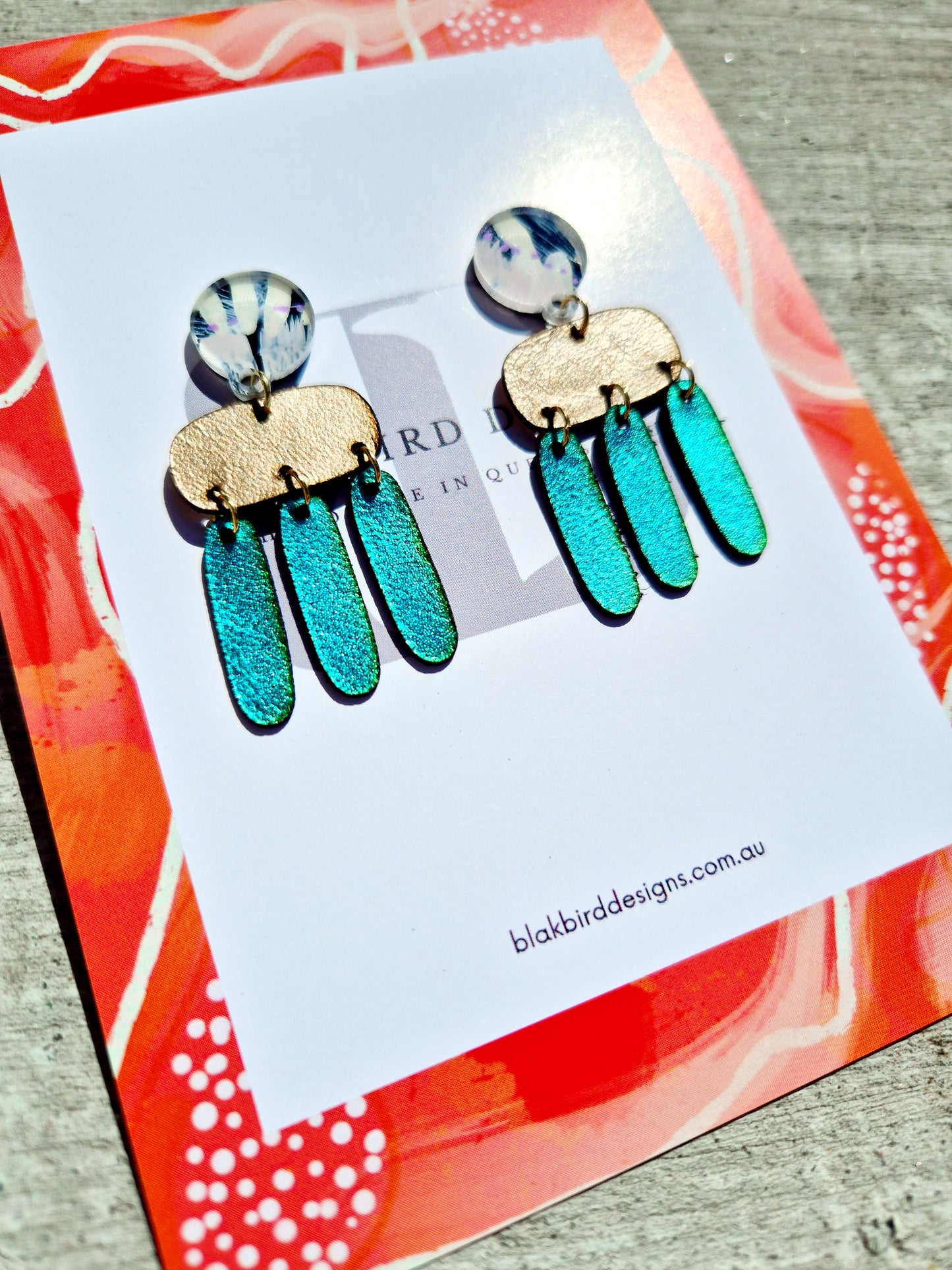 Tidal Ground — Stacked Earrings
