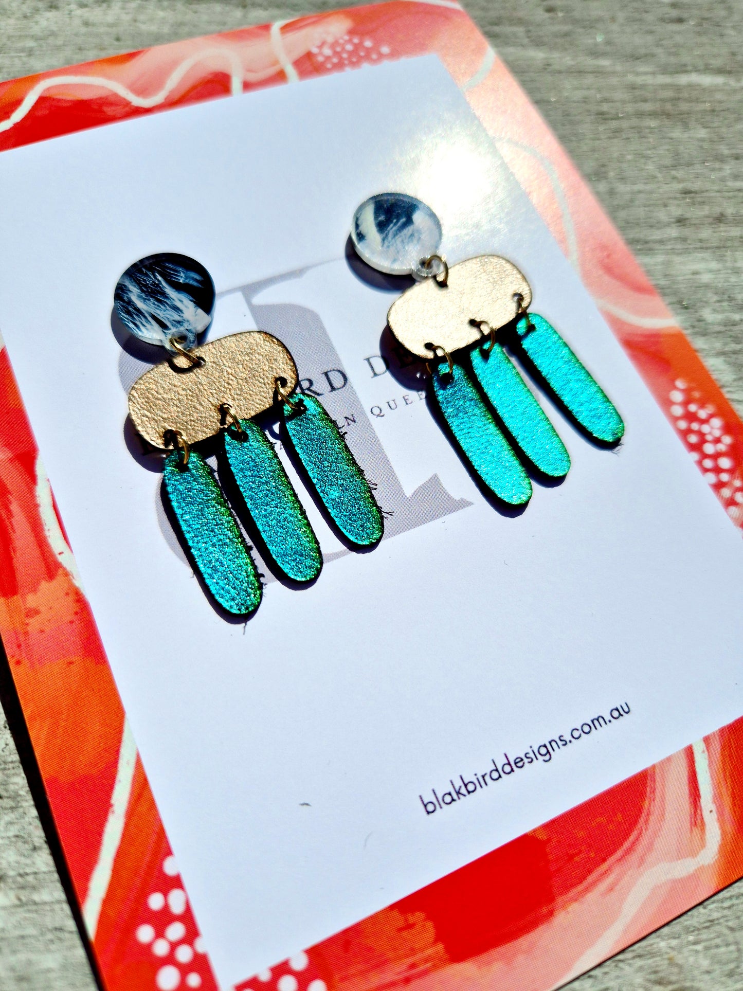 Tidal Ground — Stacked Earrings