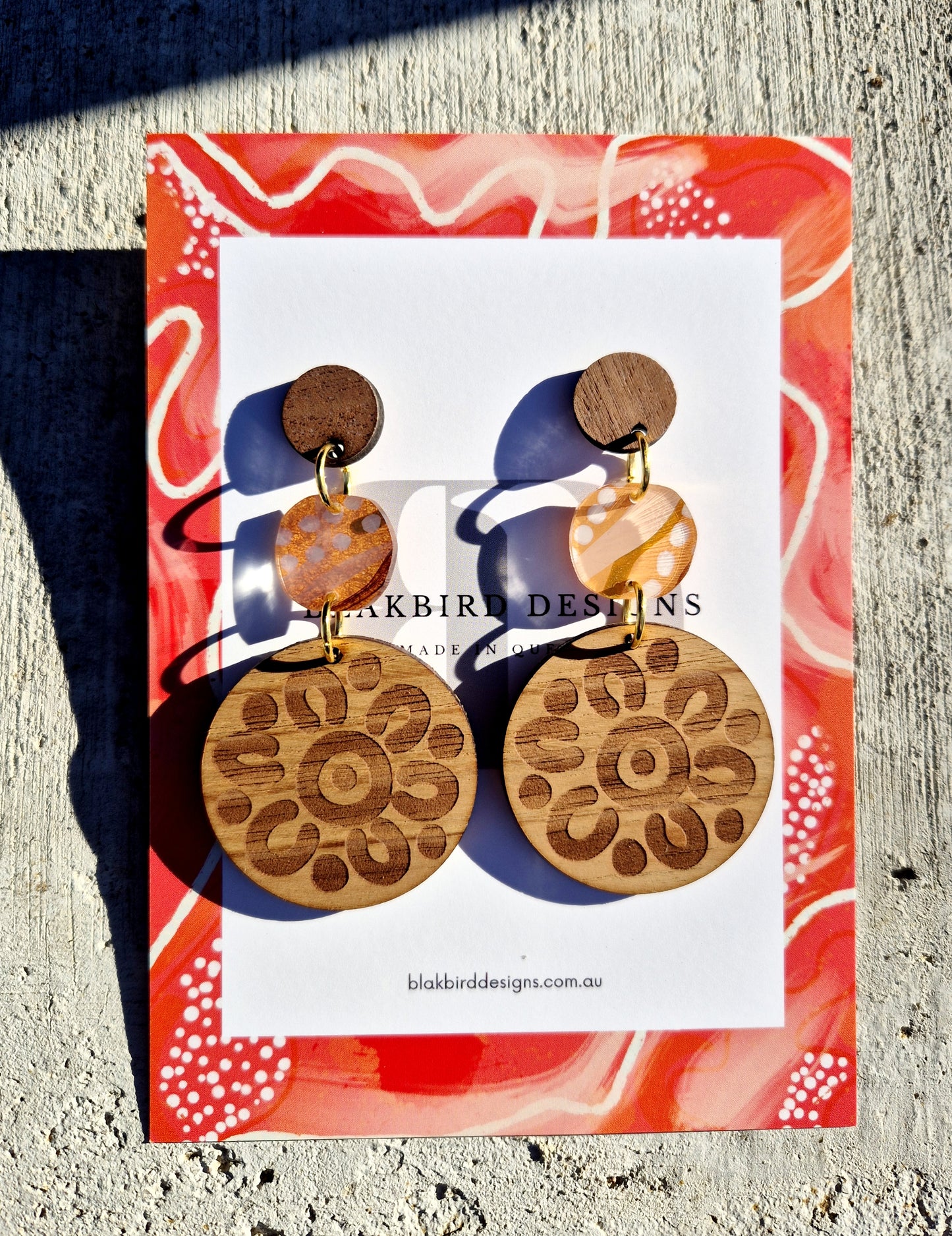 Gathering — Timber Statement Earrings